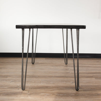 Ready to Ship | The Hairpin Dining Table - FargoWoodworks