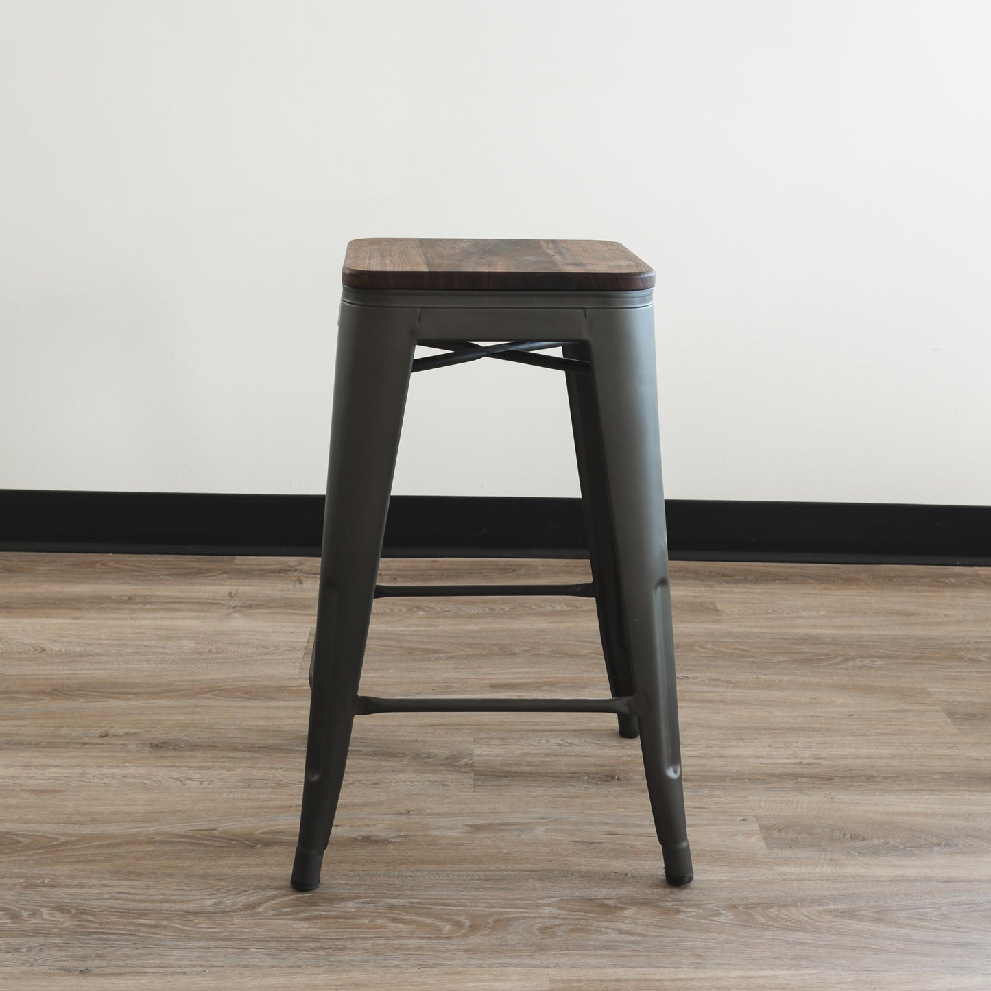 The Industrial Bar Stool - FargoWoodworks