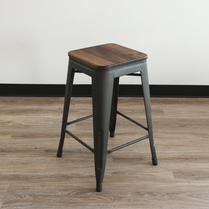 The Industrial Bar Stool - FargoWoodworks