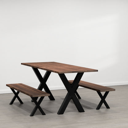 The Modern X Dining Table - FargoWoodworks