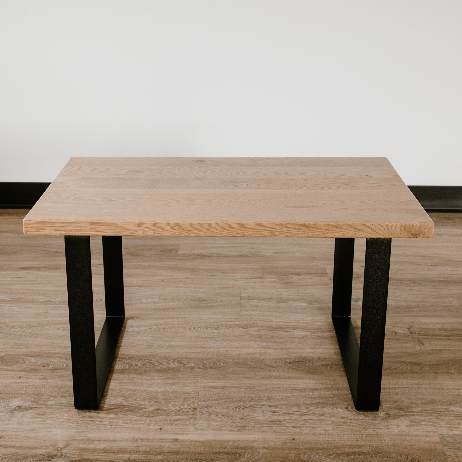 White Oak U-shaped Coffee Table - FargoWoodworks