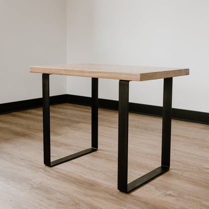 White Oak U-shaped End Table - FargoWoodworks