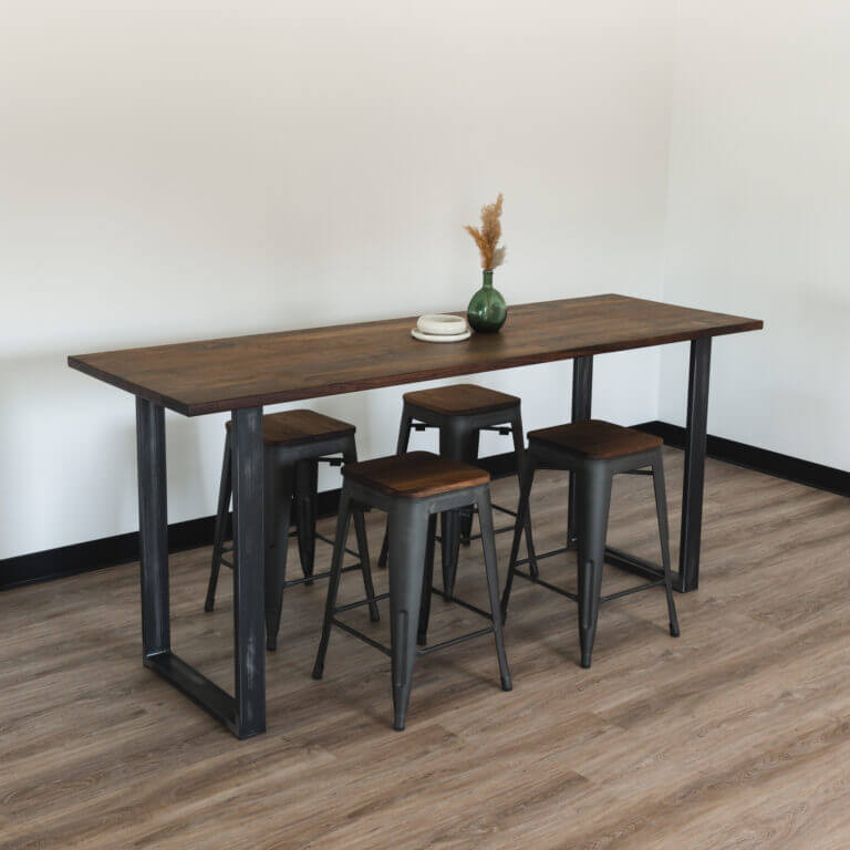 The Modern High Top Table - Fargo Woodworks