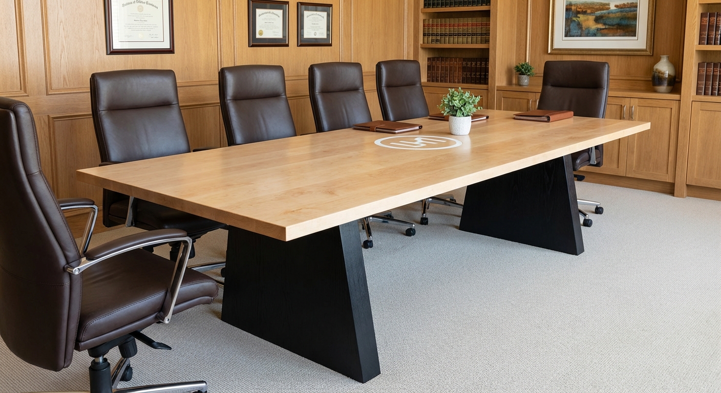 Hard Maple Conference Table