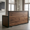 The Hartford Reception Desk — customer-facing side