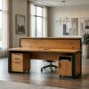 Hartford Reception Desk — White Oak